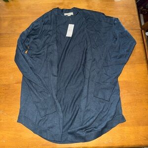 LOFT Deep Blue Cardigan